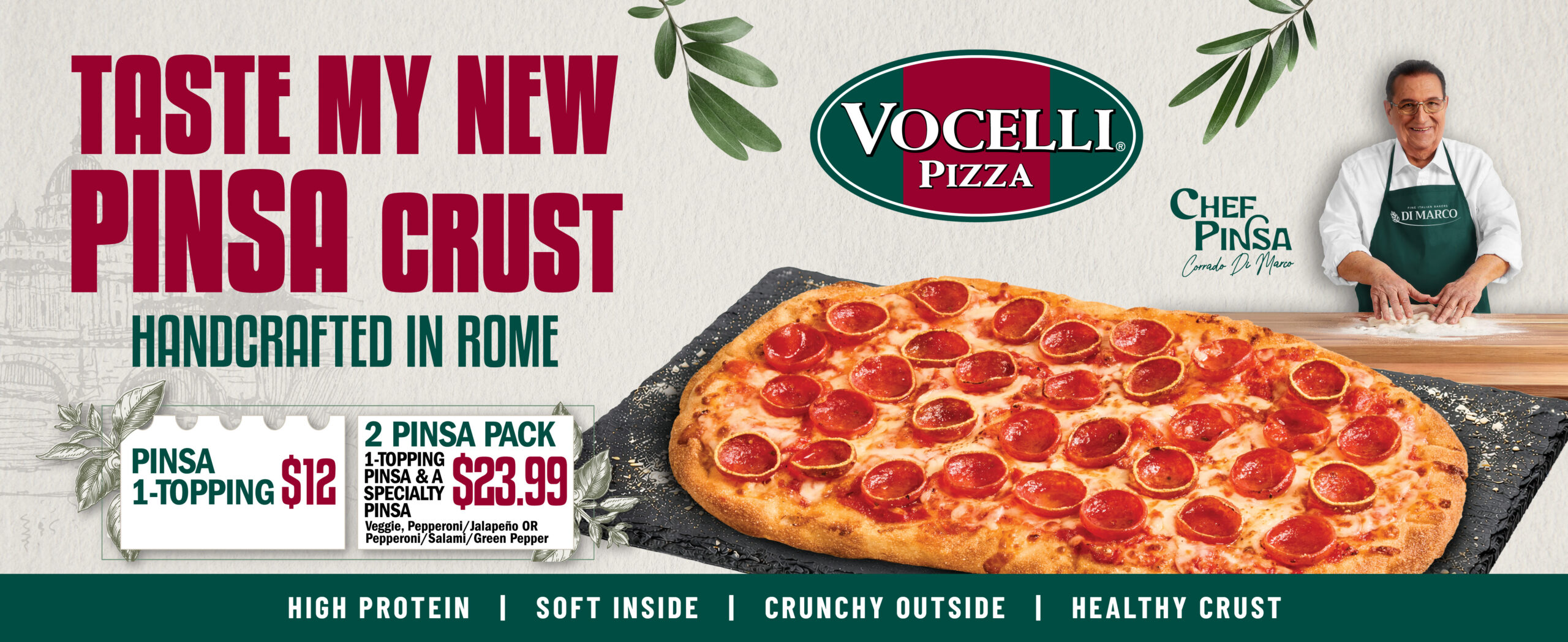 New Pinsa Crust