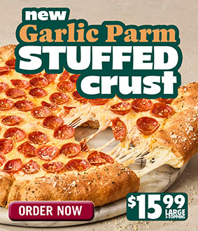 Garlic Parm Stuffed Crust Promo