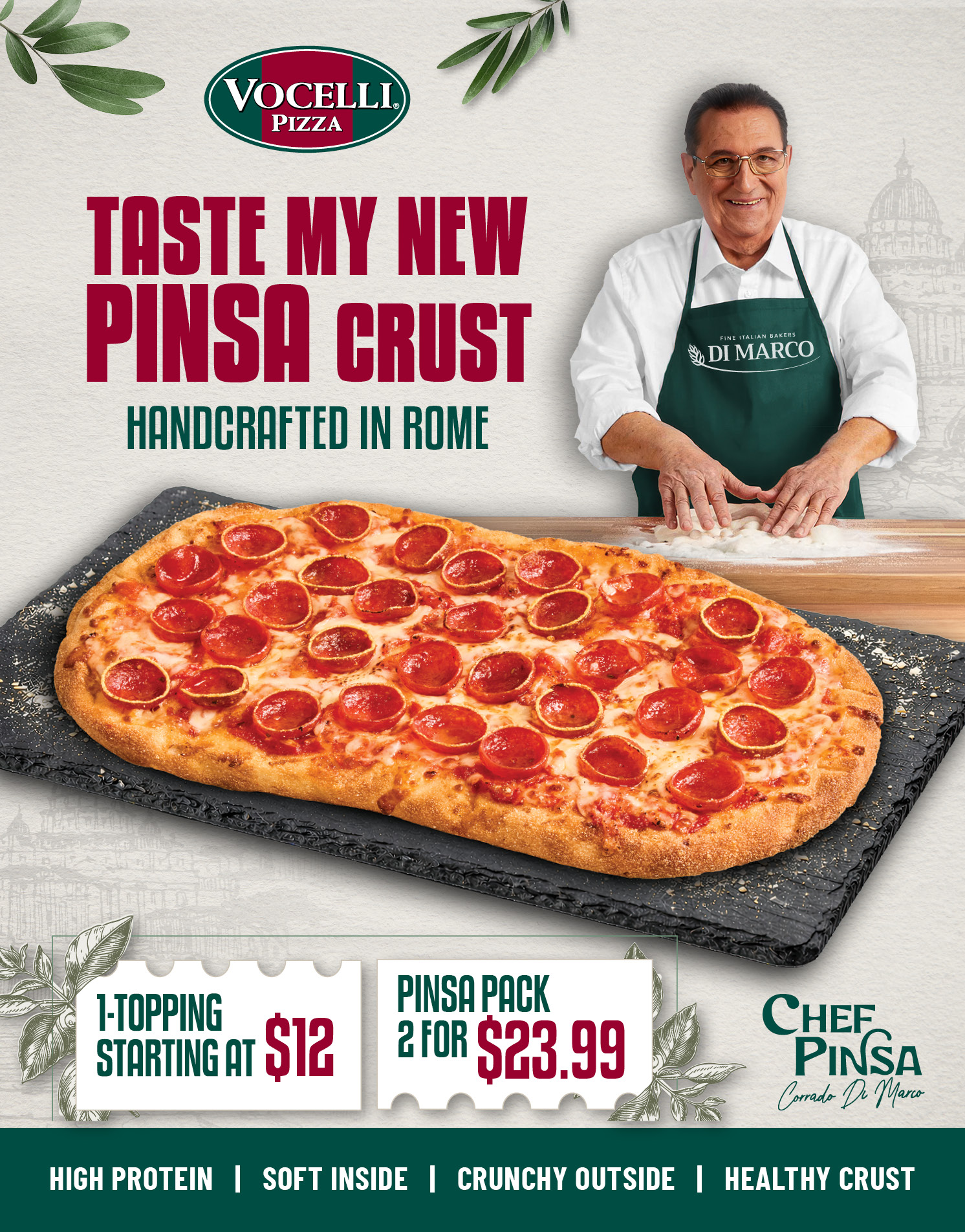 New Pinsa Crust