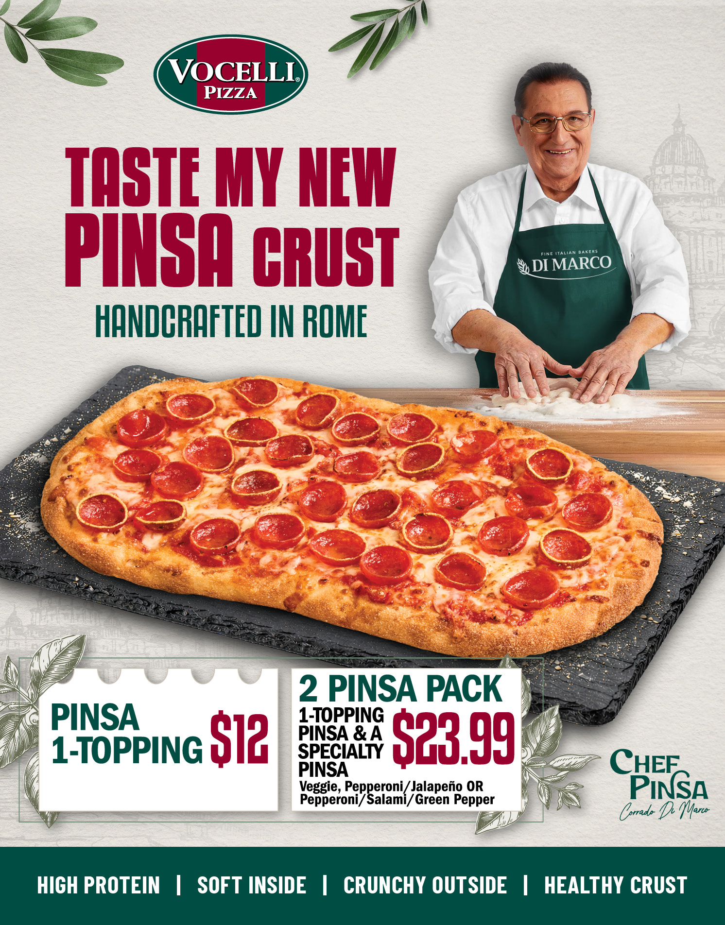 New Pinsa Crust